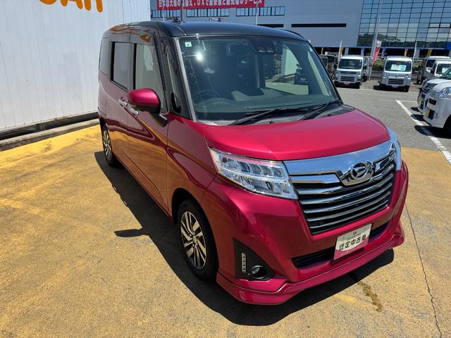 トールカスタムＧ　ＳＡIII令和１年式　衝突低減ブレーキ　パノラマモニター　純正フルセグナビ　社外前後方ドライブレコーダー　ＥＴＣ　クルーズコントロール（福岡県）の中古車