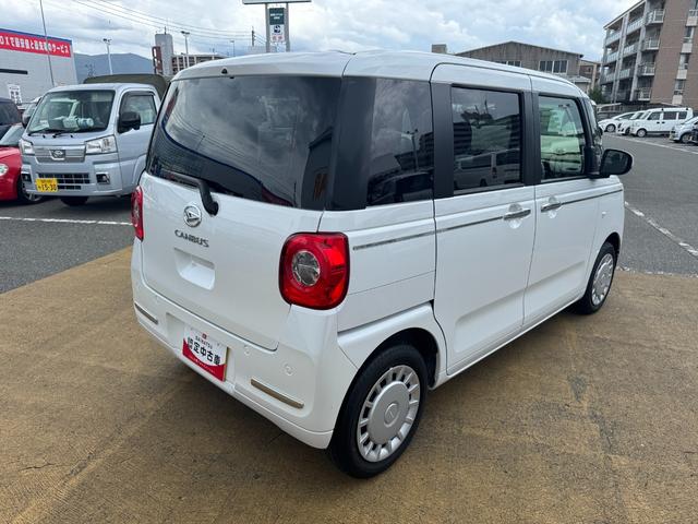 ムーヴキャンバスセオリーＸ令和５年式　衝突低減ブレーキ　弊社デモカーＵＰ車　オーディオレス（福岡県）の中古車