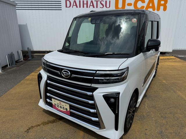 タントカスタムＲＳ令和５年式　衝突低減ブレーキ　純正フルセグナビ　ＥＴＣ　ドラレコ（福岡県）の中古車