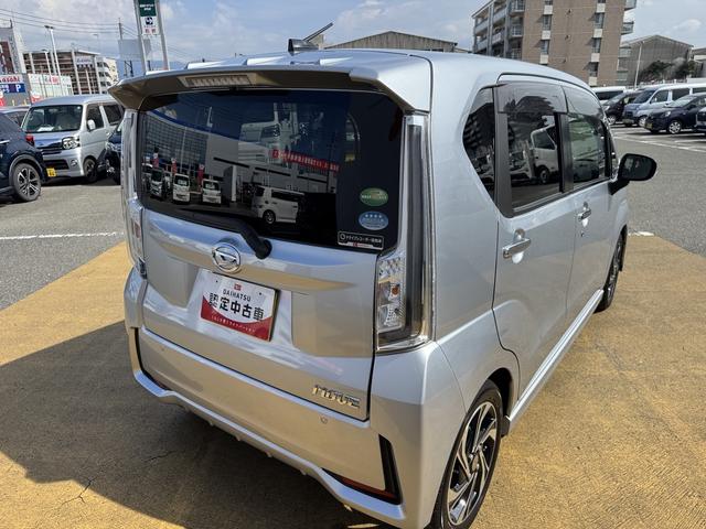 ムーヴカスタム　ＲＳ　ハイパーリミテッドＳＡIII令和１年式　衝突低減ブレーキ　純正フルセグナビ　ＥＴＣ　ドラレコ（福岡県）の中古車