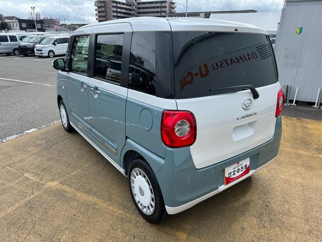 ムーヴキャンバスストライプスＧ令和５年式　衝突低減ブレーキ　オーディオレス　弊社デモカーＵＰ車（福岡県）の中古車