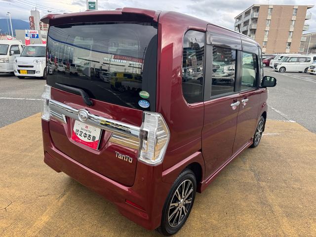 タントカスタムＸ　トップエディションＳＡII平成２７年式　衝突低減ブレーキ　純正フルセグナビ　ＥＴＣ（福岡県）の中古車