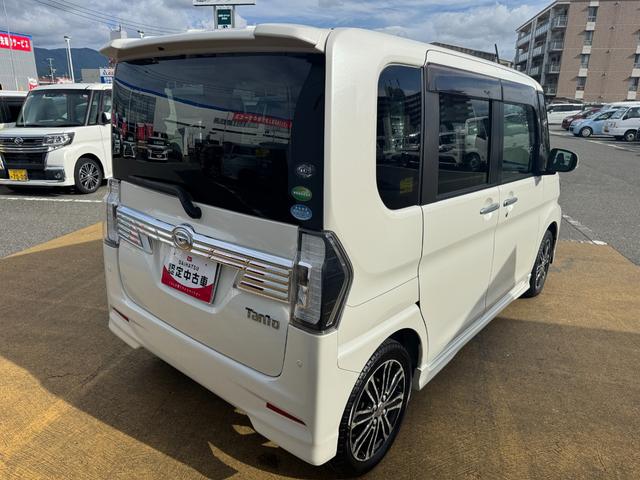 タントカスタムＲＳ　トップエディションＳＡIII平成３０年式　衝突低減ブレーキ　純正フルセグナビ　ＥＴＣ　ドラレコ（福岡県）の中古車