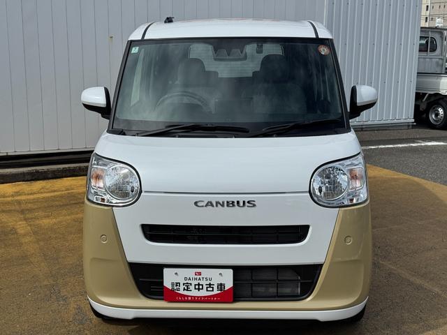 ムーヴキャンバスストライプスＸ令和６年式　衝突低減ブレーキ　純正フルセグナビ　ＥＴＣ（福岡県）の中古車