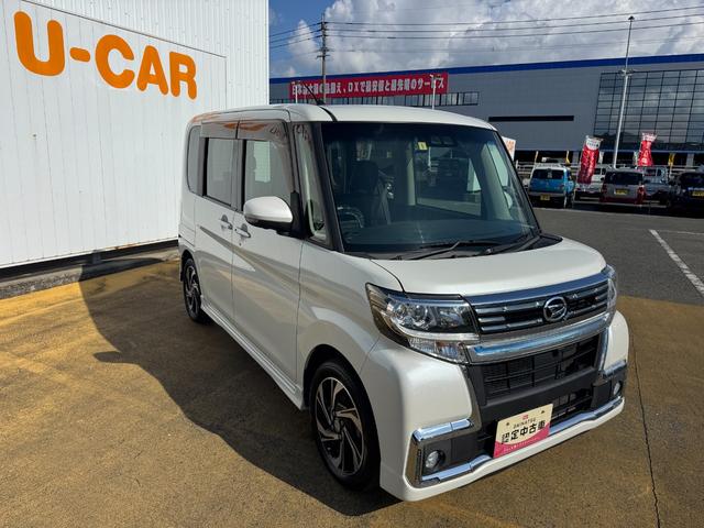 タントカスタムＲＳ　トップエディションＶＳ　ＳＡIII令和３１年式　　衝突低減ブレーキ　純正フルセグナビ　ＥＴＣ　ドラレコ（福岡県）の中古車