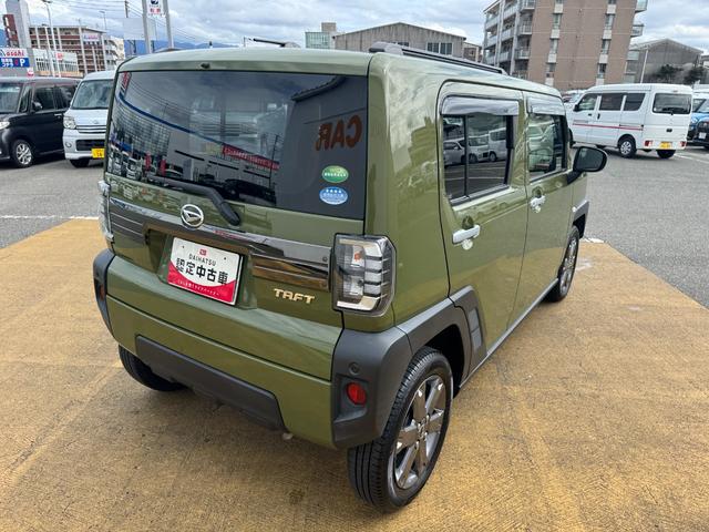 タフトＧターボ令和２年式　衝突低減ブレーキ　純正フルセグナビ　ＥＴＣ　ドラレコ（福岡県）の中古車