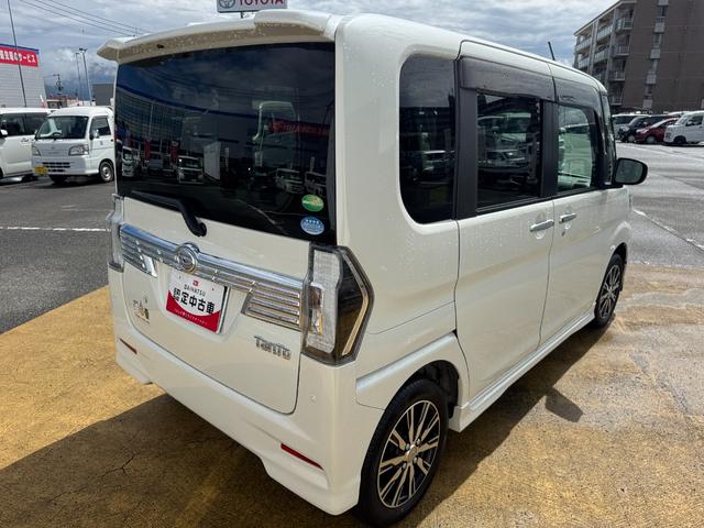タントカスタムＸ　トップエディションＶＳ　ＳＡIII平成３０年式　衝突低減ブレーキ　純正フルセグナビ　ドラレコ（福岡県）の中古車