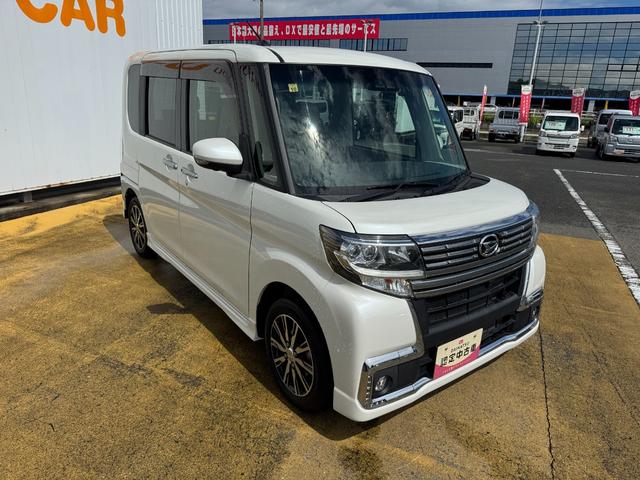 タントカスタムＸ　トップエディションＶＳ　ＳＡIII平成３０年式　衝突低減ブレーキ　純正フルセグナビ　ドラレコ（福岡県）の中古車