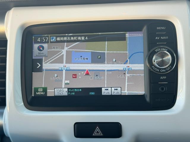 ハスラーＸターボ平成２７年式　衝突低減ブレーキ　ワンセグナビ　ＥＴＣ（福岡県）の中古車