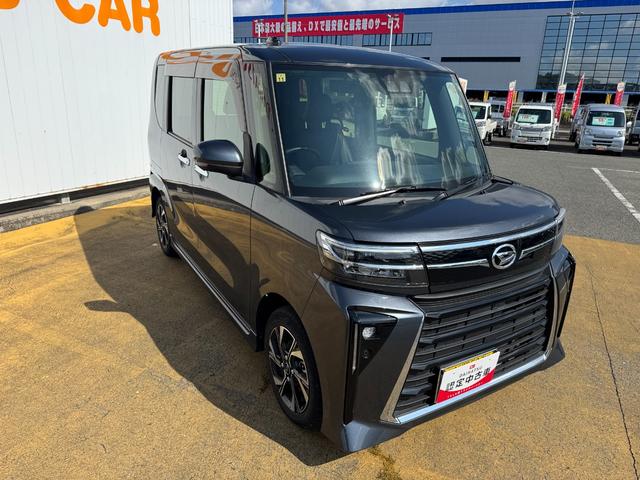 タントカスタムＸ令和４年式　純正フルセグナビ　ＥＴＣ　ドラレコ　衝突低減ブレーキ（福岡県）の中古車