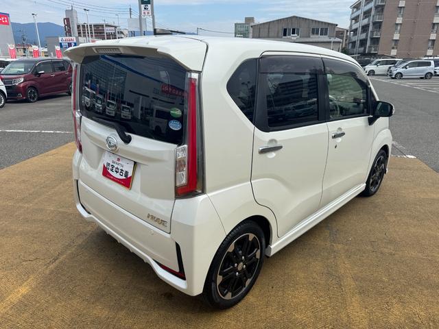 ムーヴカスタム　ＲＳ　ハイパーＳＡII平成２９年式　衝突低減ブレーキ　純正フルセグナビ　ＥＴＣ　Ｂカメラ（福岡県）の中古車