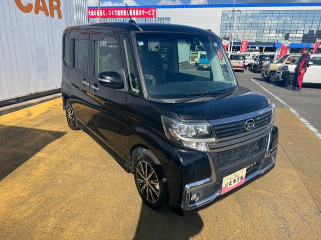 タントカスタムＸ　トップエディションＳＡII平成２８年式　衝突低減ブレーキ　フルセグナビ（福岡県）の中古車