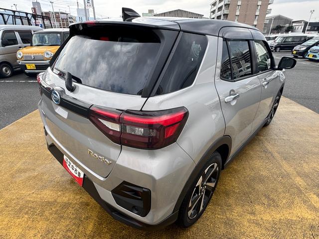 ロッキープレミアムＧ　ＨＥＶ令和４年式　純正フルセグナビ　ＥＴＣ　ドラレコ　衝突低減ブレーキ（福岡県）の中古車
