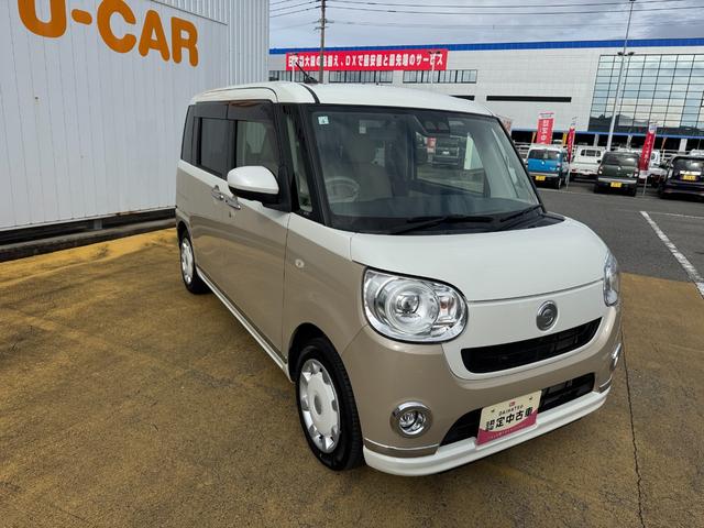 ムーヴキャンバスGメイクアップVS SAIII令和3年式 衝突低減ブレーキ 純正DVDチューナー ETC(福岡県)の中古車