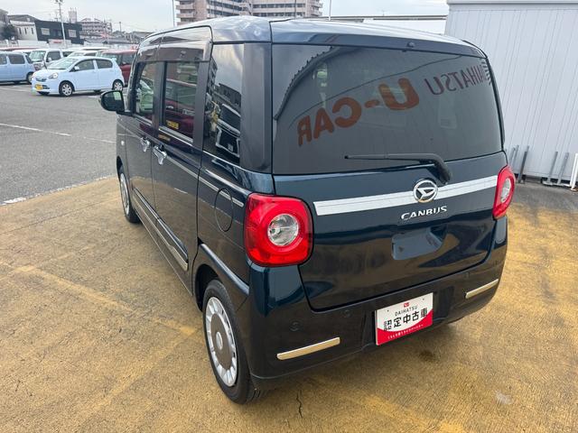 ムーヴキャンバスセオリーG衝突低減ブレーキ 純正フルセグナビ 前後方ドラレコ 室内ドラレコ(福岡県)の中古車