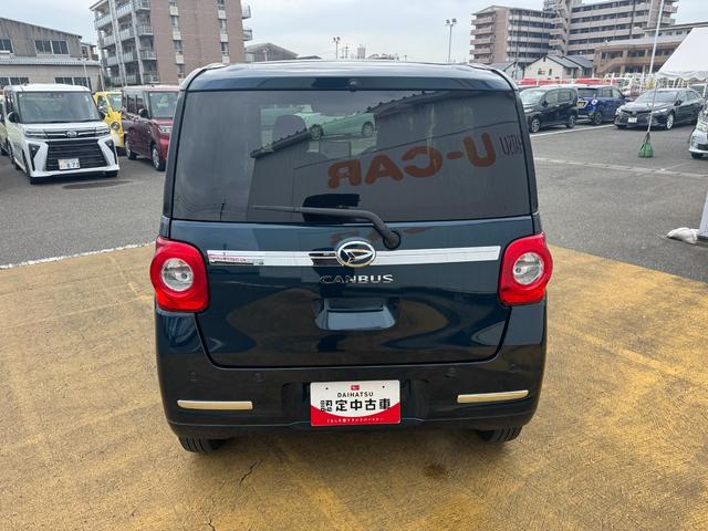 ムーヴキャンバスセオリーG衝突低減ブレーキ 純正フルセグナビ 前後方ドラレコ 室内ドラレコ(福岡県)の中古車