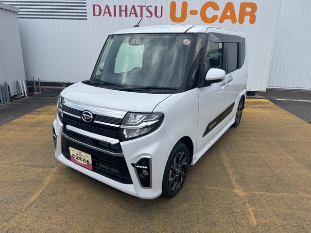 タントカスタムＸスタイルセレクション新車保証継承付　衝突低減ブレーキ　純正フルセグナビ　ドラレコ（福岡県）の中古車