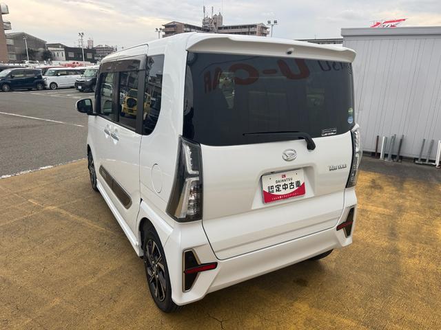 タントカスタムＸスタイルセレクション新車保証継承付　衝突低減ブレーキ　純正フルセグナビ　ドラレコ（福岡県）の中古車