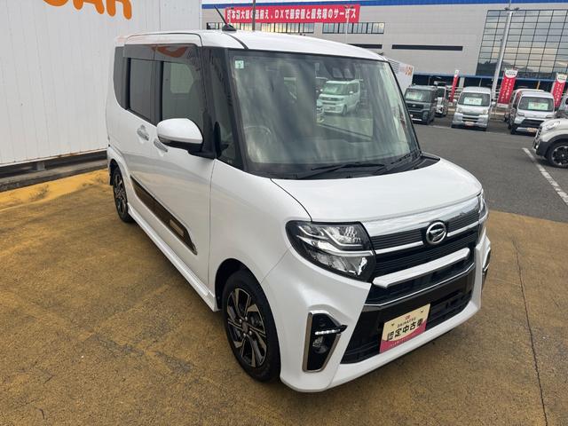 タントカスタムＸスタイルセレクション新車保証継承付　衝突低減ブレーキ　純正フルセグナビ　ドラレコ（福岡県）の中古車