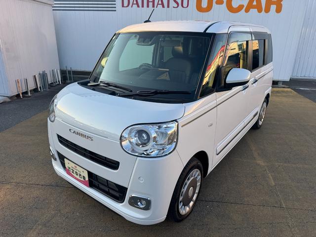 ムーヴキャンバスセオリーG純正ディスプレイオーディオ 前後方ドラレコ ETC(福岡県)の中古車