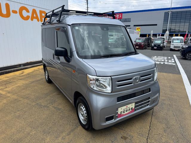 Ｎ−ＶＡＮＧ新車保証継承付　ＣＤチューナー　ルーフキャリア　５ＭＴ　衝突低減ブレーキ（福岡県）の中古車