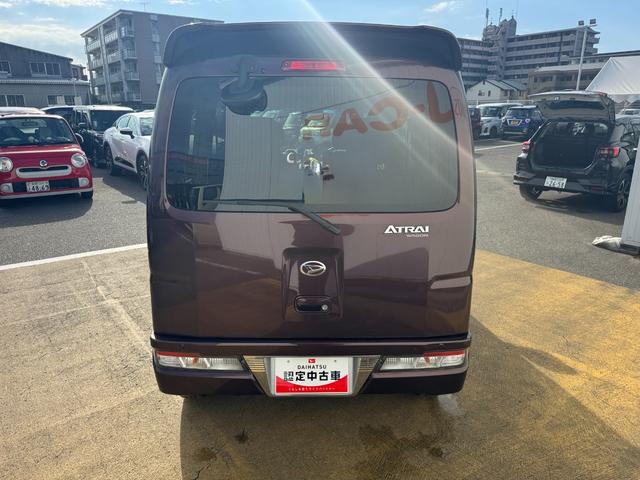 アトレーワゴンカスタムターボRSリミテッド SAIIICDチューナー バックミラー 衝突低減ブレーキ(福岡県)の中古車