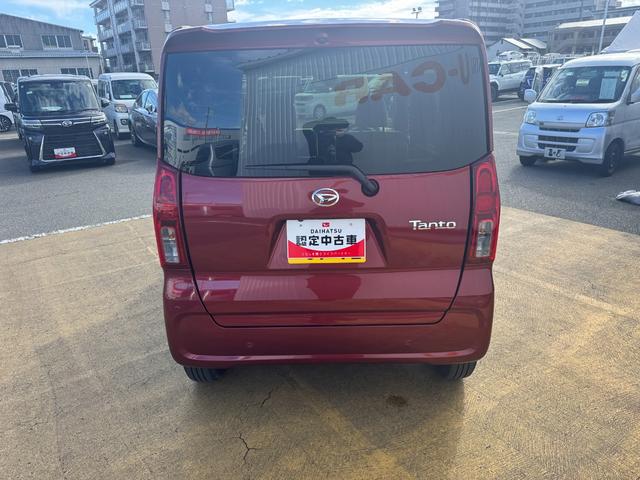 タントＸ弊社デモカーＵＰ車　新車保証継承付　オーディオレス　衝突低減ブレーキ　Ｂカメラ（福岡県）の中古車