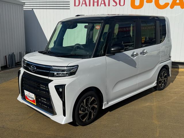 タントカスタムＸ弊社デモカーＵＰ車　純正ディスプレイオーディオ　バックモニター（福岡県）の中古車