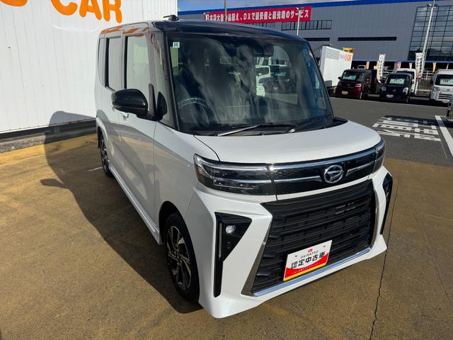 タントカスタムＸ弊社デモカーＵＰ車　純正ディスプレイオーディオ　バックモニター（福岡県）の中古車