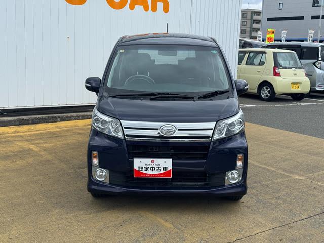 ムーヴカスタム　ＲＳ社外バックモニター付　社外フルセグナビ（福岡県）の中古車