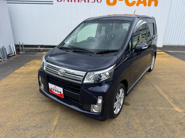 ムーヴカスタム　ＲＳ社外バックモニター付　社外フルセグナビ（福岡県）の中古車