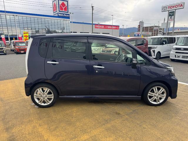 ムーヴカスタム　ＲＳ社外バックモニター付　社外フルセグナビ（福岡県）の中古車