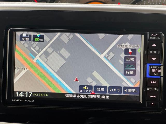 ムーヴキャンバスＧブラックアクセントリミテッド　ＳＡIII純正フルセグナビ　ＥＴＣ　ドラレコ　パノラマモニター（福岡県）の中古車