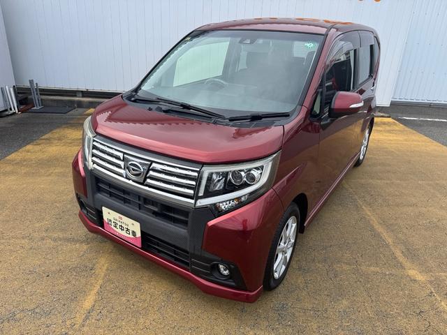 ムーヴカスタム X SAIICDチューナー プッシュボタンスタート 衝突低減ブレーキ(福岡県)の中古車