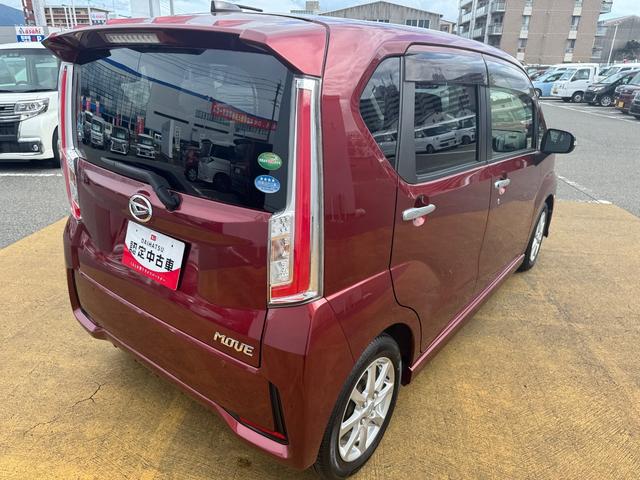 ムーヴカスタム X SAIICDチューナー プッシュボタンスタート 衝突低減ブレーキ(福岡県)の中古車