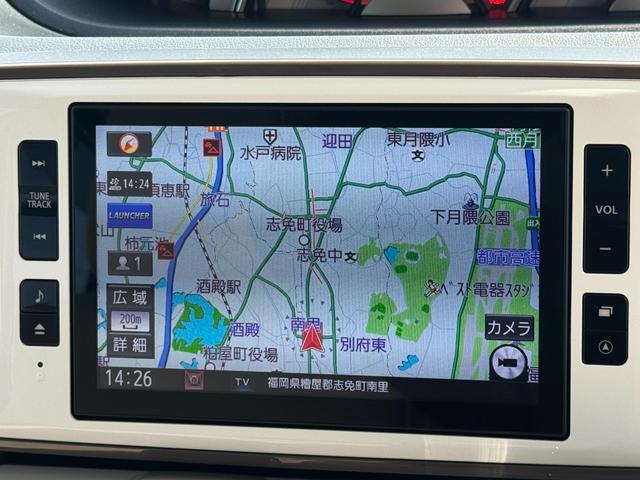 ムーヴキャンバスGメイクアップVS SAIII純正フルセグナビ ETC ドラレコ パノラマモニター(福岡県)の中古車