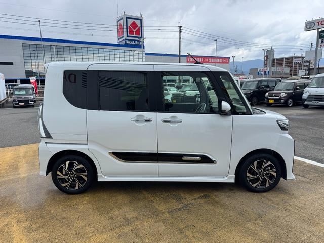 タントカスタムＸ純正フルセグナビ　ＥＴＣ　ドラレコ　パノラマモニター（福岡県）の中古車
