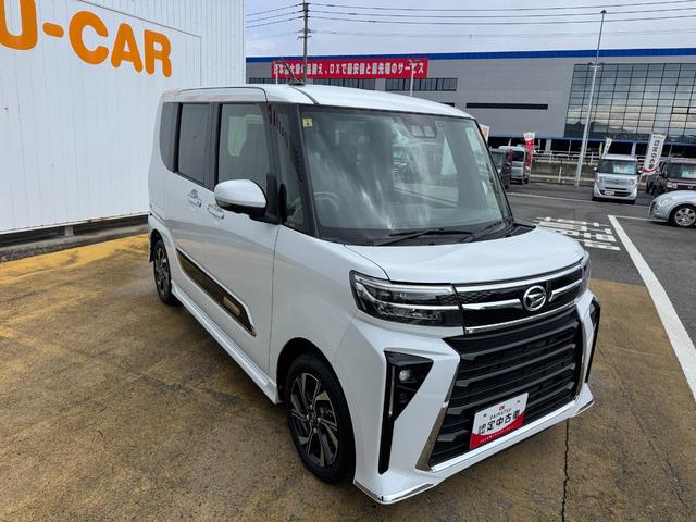 タントカスタムＸ純正フルセグナビ　ＥＴＣ　ドラレコ　パノラマモニター（福岡県）の中古車