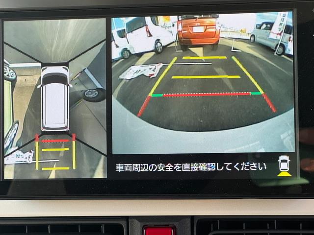 ムーヴキャンバスストライプスＧターボ純正ディスプレイオーディオ　ＥＴＣ　ドラレコ　パノラマモニター　Ｂｌｕｅｔｏｏｔｈ　ｑｉ充電（福岡県）の中古車