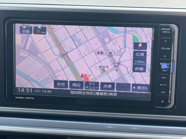 キャストアクティバG SAII純正フルセグナビ ETC バックモニター(福岡県)の中古車