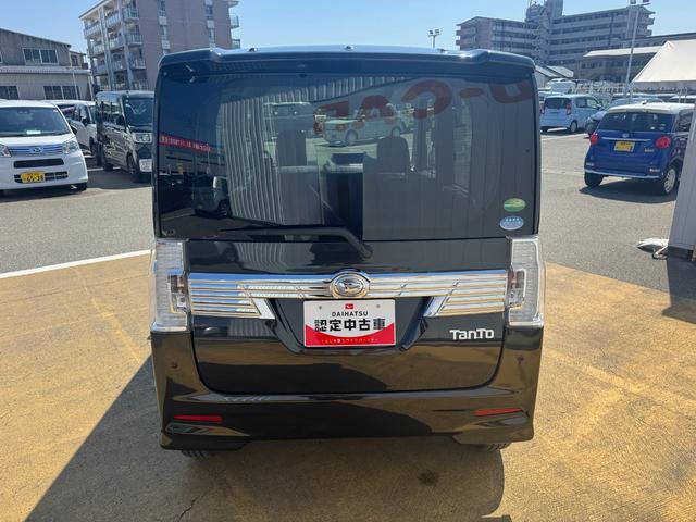 タントカスタムＸ　ＳＡIII純正フルセグナビ　ＥＴＣ　衝突低減ブレーキ（福岡県）の中古車