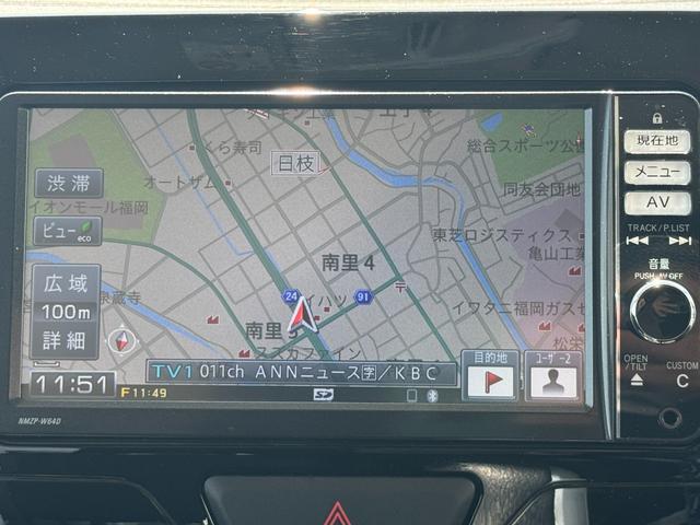 タントカスタムＲＳ　ＳＡ純正フルセグナビ　ＥＴＣ　バックモニター（福岡県）の中古車