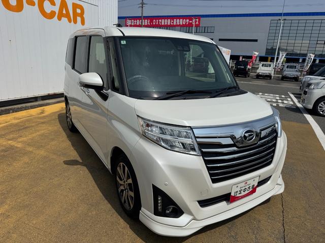 トールカスタムG ターボ SAIII純正フルセグナビ ETC バックモニター(福岡県)の中古車