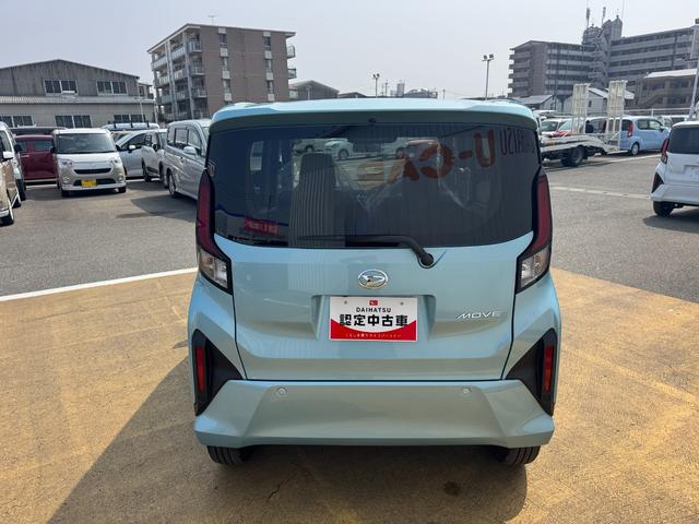 ムーヴＲＳ新車保証継承付　オーディオレス　バックカメラ付　デモカーＵＰ車（福岡県）の中古車