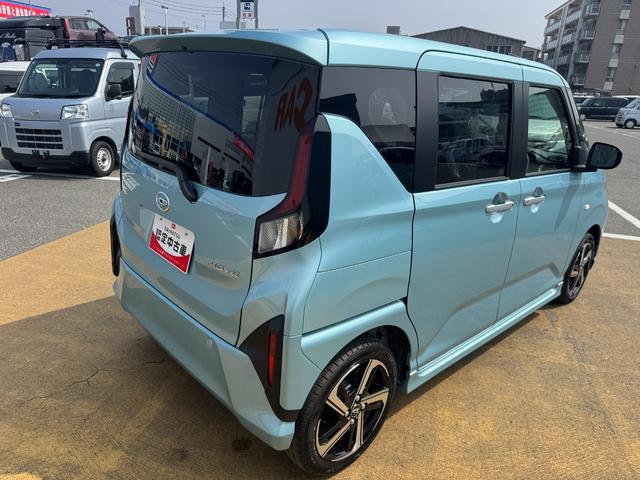 ムーヴＲＳ新車保証継承付　オーディオレス　バックカメラ付　デモカーＵＰ車（福岡県）の中古車