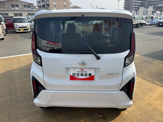 ムーヴＸ新車保証継承付　オーディオレス　デモカーＵＰ車（福岡県）の中古車