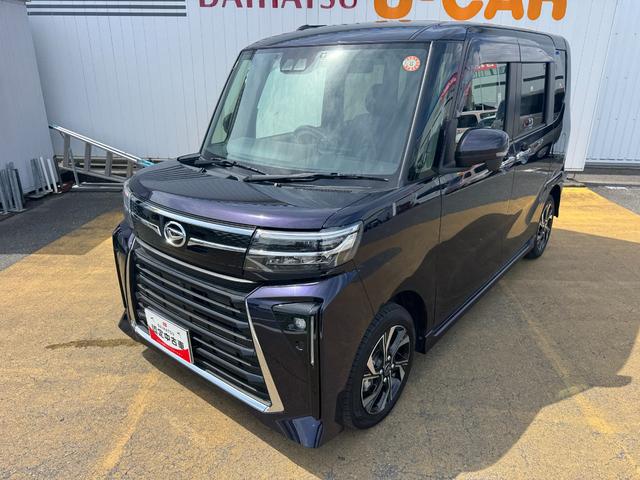 タントカスタムＸ純正フルセグナビ　ＥＴＣ　ドラレコ　パノラマモニター（福岡県）の中古車