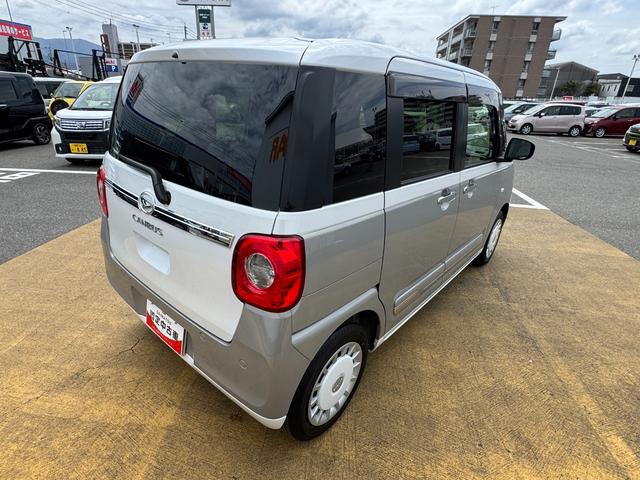 ムーヴキャンバスストライプスＧ純正フルセグナビ　ＥＴＣ　ドラレコ　バックモニター　新車保証継承付（福岡県）の中古車