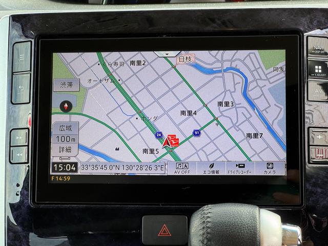 タントカスタムＲＳ　トップエディションＶＳ　ＳＡIII純正フルセグナビ　ＥＴＣ　ドラレコ　パノラマモニター（福岡県）の中古車