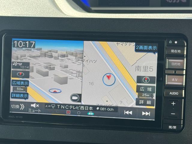 タントカスタムＸスタイルセレクション純正フルセグナビ　ドラレコ　ＥＴＣ　バックモニター（福岡県）の中古車